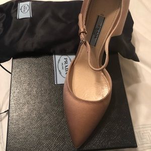 Prada Satin Pumps